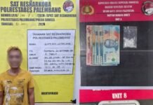 Penggerebekan Siang Hari di Gandus: Buruh Harian Diciduk, Sabu dan Uang Tunai Diamankan Polisi