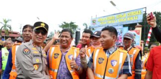 Perkuat Sinergitas, Kapolda Sumsel Pimpin Apel Sabuk Kamtibmas di Musi Rawas