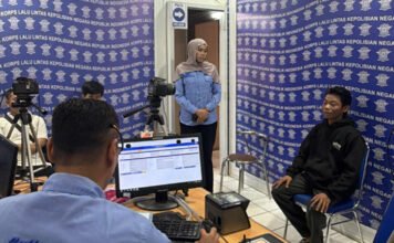 Polrestabes Palembang Berikan SIM D Gratis kepada Atlet Disabilitas Berprestasi