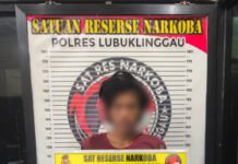 Polda Sumsel Bongkar Penyelundupan 204 Gram Sabu di Lubuk Linggau