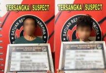 Pengungkapan Cepat, Dua Pelaku Sabu Diamankan dalam Satu Lokasi