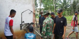 Atasi Krisis Air Bersih, Satgas TMMD Kodim 0402/OKI Sukses Realisasikan Pembangunan Sumur Bor