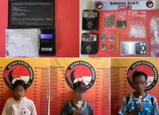 Sabu 25 Gram dan Ganja Disita, Polres Pagar Alam Bongkar Jaringan Narkoba