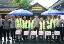 Inovasi Pelayanan Publik, Polres OKI Hadirkan Steam Motor dan Pompa Angin Gratis