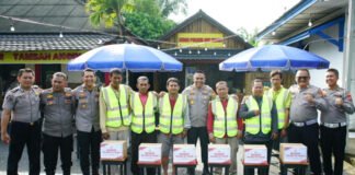 Inovasi Pelayanan Publik, Polres OKI Hadirkan Steam Motor dan Pompa Angin Gratis