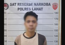Sembunyikan Sabu di Mulut, Pengedar di Lahat Gagal Kabur dari Polisi