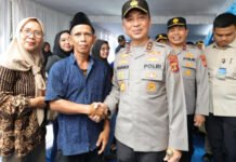 Wujud Polri Humanis, Masyarakat Apresiasi Program Bedah Rumah Polda Sumsel