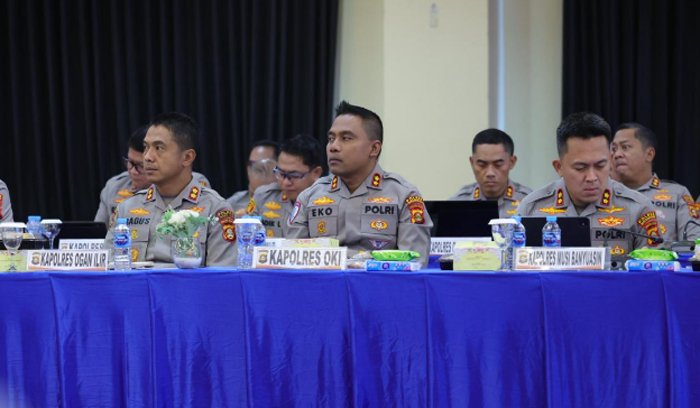 Kapolres OKI Hadiri Taklimat Awal Audit Itwasda Tahap I dan GO Triwulan I 2026