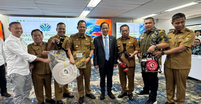 OKI Terima Bantuan Rp1,5 Miliar untuk Antisipasi Karhutla 2026