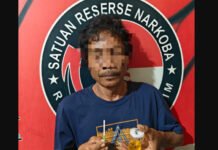 Polisi Gerebek Rumah di Muara Enim, Pengedar Sabu Dibekuk
