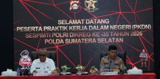 Perkuat Sinergi Nasional, Polda Sumsel Sambut PKDN Sespimti Polri Dikreg 35