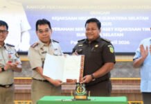 Wujudkan Kepastian Hukum, Kantor Pertanahan OKI Gandeng Kejari dalam Pengelolaan Aset