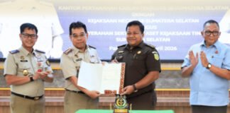 Wujudkan Kepastian Hukum, Kantor Pertanahan OKI Gandeng Kejari dalam Pengelolaan Aset