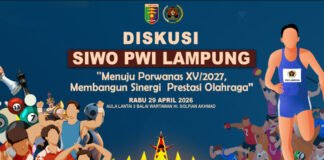 Matangkan Persiapan Menuju Porwanas 2027, PWI Lampung Akan Gelar Diskusi Olahraga