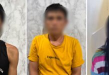 Satu Malam Dua TKP, Tiga Tersangka dan Belasan Paket Sabu Diamankan