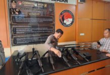 Bidpropam Polda Sumsel Periksa Ribuan Senpi Satker dan Polres Jajaran