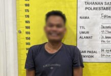 Pengedar Sabu di 5 Ulu Palembang Dibekuk, Sabu Disimpan dalam Dompet Merah