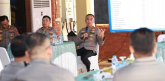 Kapolda Sumsel Tekankan Etika dan Kompetensi Personel dalam Evaluasi SDM
