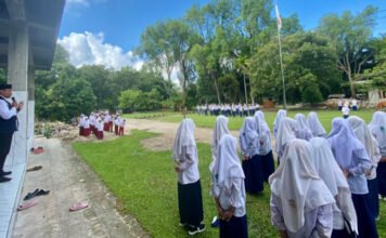 BNNK OKI Sosialisasikan Bahaya Narkotika ke Santri Sekolah Ilmu Al-Qur’an Kayuagung