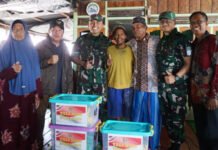 Dandim 0402/OKI-OI Dampingi Danrem 044/Gapo Tinjau Pembangunan Jembatan Gantung Koala 12