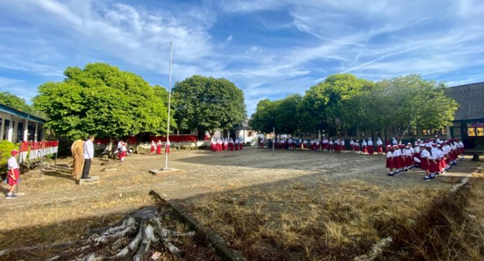 Edukasi P4GN di SDN 5 Kayuagung, BNNK OKI Sasar Generasi Muda