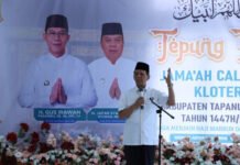 Momentum Spiritual: Syahrul Pasaribu Dampingi Prosesi Tepung Tawar 130 CJH Tapsel