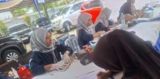 BRI Region 4 Palembang Gelar Cek Kesehatan Gratis, Perkuat Kepedulian untuk Nasabah dan Masyarakat