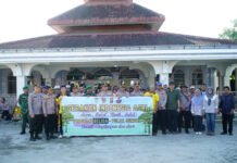 Program Belida Polres OKI Dorong Kebersihan Lingkungan di Kayuagung