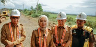 Setelah 30 Tahun Menanti, Jalan Gedong Aji–Umbul Mesir Akhirnya Dibangun, Warga Sambut Haru