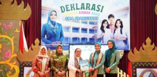 Kolaborasi Pemprov Lampung dan SMA Fransiskus Wujudkan Sekolah Ramah Anak