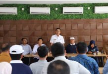 Bupati Tapsel Saksikan Penandatanganan Kontrak Pembangunan Huntap Tahap II di Batangtoru