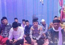 Kapolres Muratara Hadiri Tahlilan Korban Anak Tenggelam di Sungai Baung