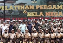 100 Pelajar Digembleng Bela Negara, Bupati Egi: Karakter Tak Bisa Digantikan AI