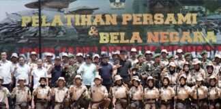 100 Pelajar Digembleng Bela Negara, Bupati Egi: Karakter Tak Bisa Digantikan AI