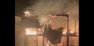 Hujan Tak Mampu Jinakkan Api, Rumah Warga Mesuji Raya Ludes Terbakar