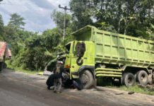 Sat Lantas Polres Muba Evakuasi Korban Laka Beruntun di Jalintim