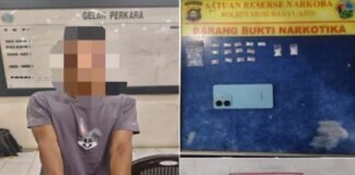 Polres Muba Tangkap Pengedar Sabu di Lawang Wetan, 15 Paket Siap Edar Disita