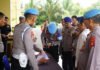 Cegah Penyalahgunaan, Propam Polda Sumsel Cek Senpi Personel Polres OKI