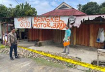 Kapolres OKU Selatan Pantau Langsung Rekonstruksi Kasus Pembunuhan di Muaradua