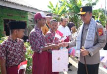 Kapolda Sumsel Resmikan Panti Asuhan dan Groundbreaking Asrama Putra