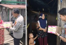 Sambut HUT Bhayangkara ke-80, Polres OKI Gelar Baksos dan Bakti Religi