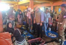 Wako Alfin Pantau Pasar Tanjung Bajure Pasca Penataan, Serap Aspirasi Pedagang