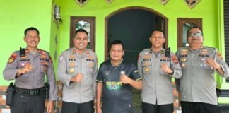 Kapolres OKI Perkuat Sinergi dengan PSHT, Jaga Kamtibmas Tetap Kondusif