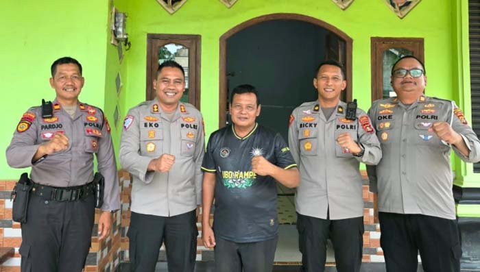 Kapolres OKI Perkuat Sinergi dengan PSHT, Jaga Kamtibmas Tetap Kondusif