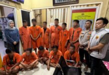 Polda Sumsel Tetapkan 11 Tersangka Kasus Gudang BBM Ilegal di Musi Rawas