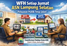 Mulai Jumat Besok ASN Lampung Selatan WFH, Pelayanan Publik Tetap Optimal