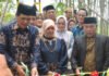 Bupati Muara Enim Resmikan Jembatan Gantung di Desa Danau Rata