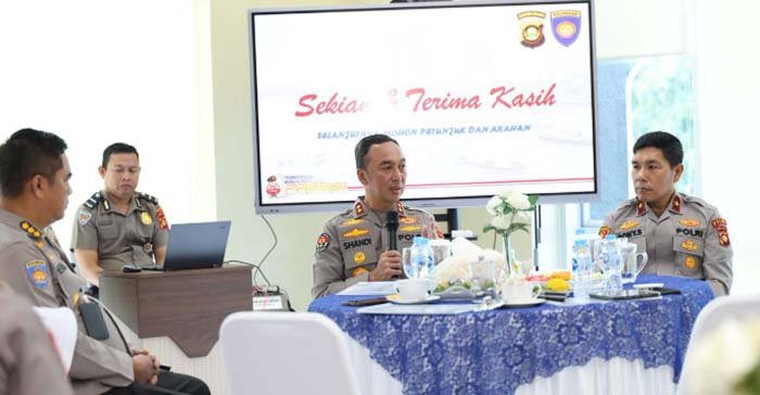 Kapolda Sumsel Dorong Akuntabilitas Kinerja Berbasis Data Melalui Paparan PJU