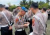 Tim Bidpropam Polda Sumsel Sidak Polres OKI, Pastikan Personel Bebas Narkoba