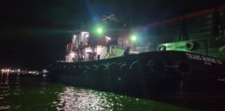 Tongkang Hanyut Tabrak Rumah Warga Gandus, Dit Polairud Polda Sumsel Pastikan Proses Hukum Berjalan